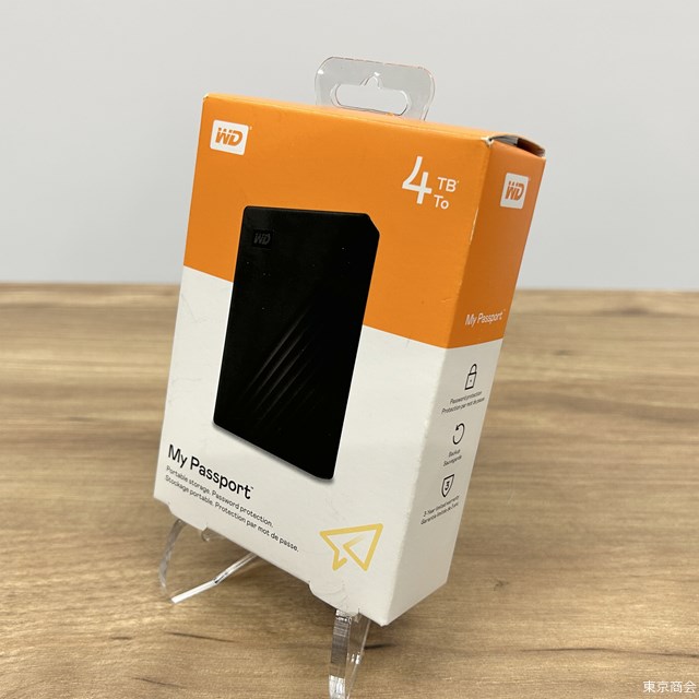 WesternDigital 外付けHDD MyPassport 4TB WDBPKJ0040BBK-WESN【送料無料】