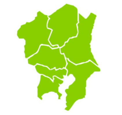 関東の地図